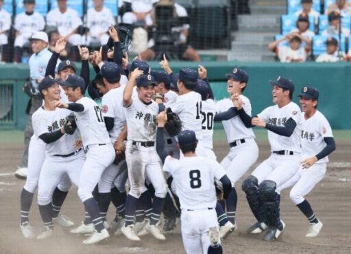 高校野球_沖縄尚学優勝の瞬間