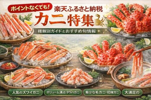 楽天ふるさと納税カニ特集