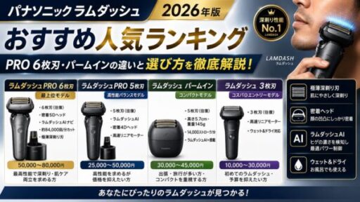 パナソニック ラムダッシュおすすめ人気ランキング2026