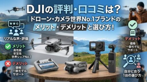 DJIの評判・口コミは？