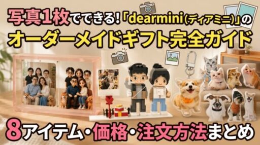 写真1枚でできる！「dearmini（ディアミニ）」のオーダーメイドギフト完全ガイド